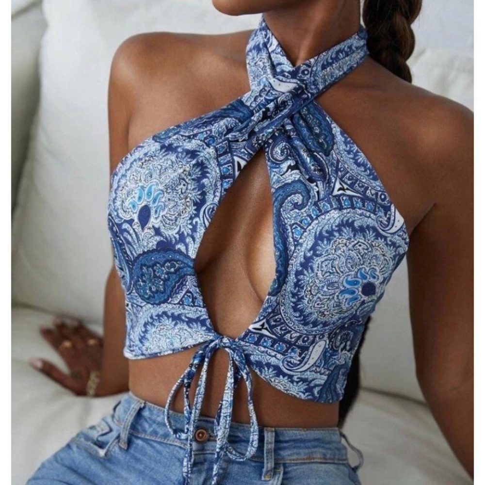 Missguided halter top